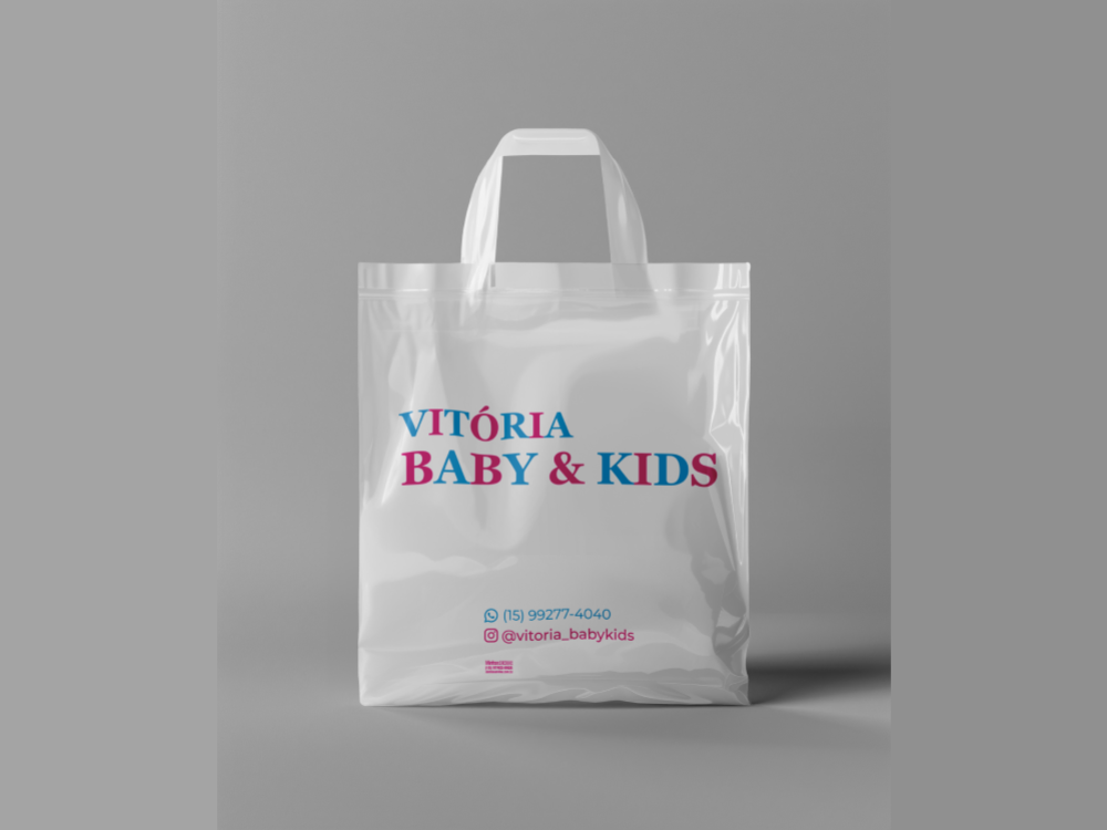 Sacola Plastica Alça Fita