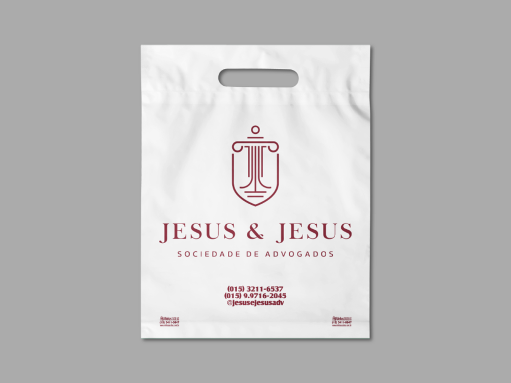 Sacolas Plásticas Alça Vazada